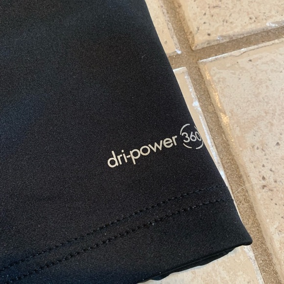 Russell Dri-Power 360 Black Quilted Vest with Hood - Training Fit, Size M - Picture 2 of 6